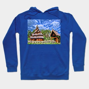 Gol stave church, Hallingdal, Norway Hoodie